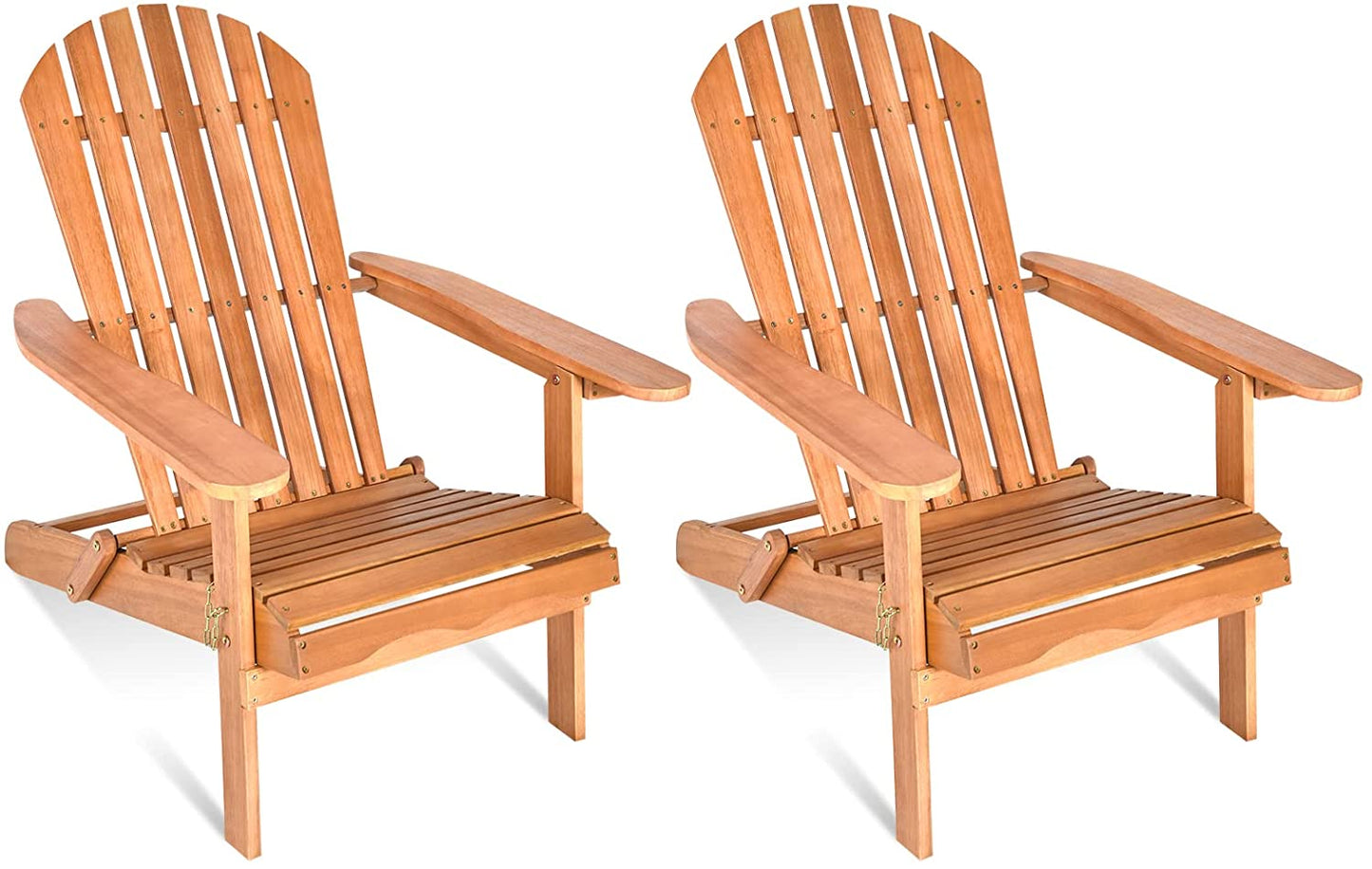 Folding Adirondack Chair - Tangkula