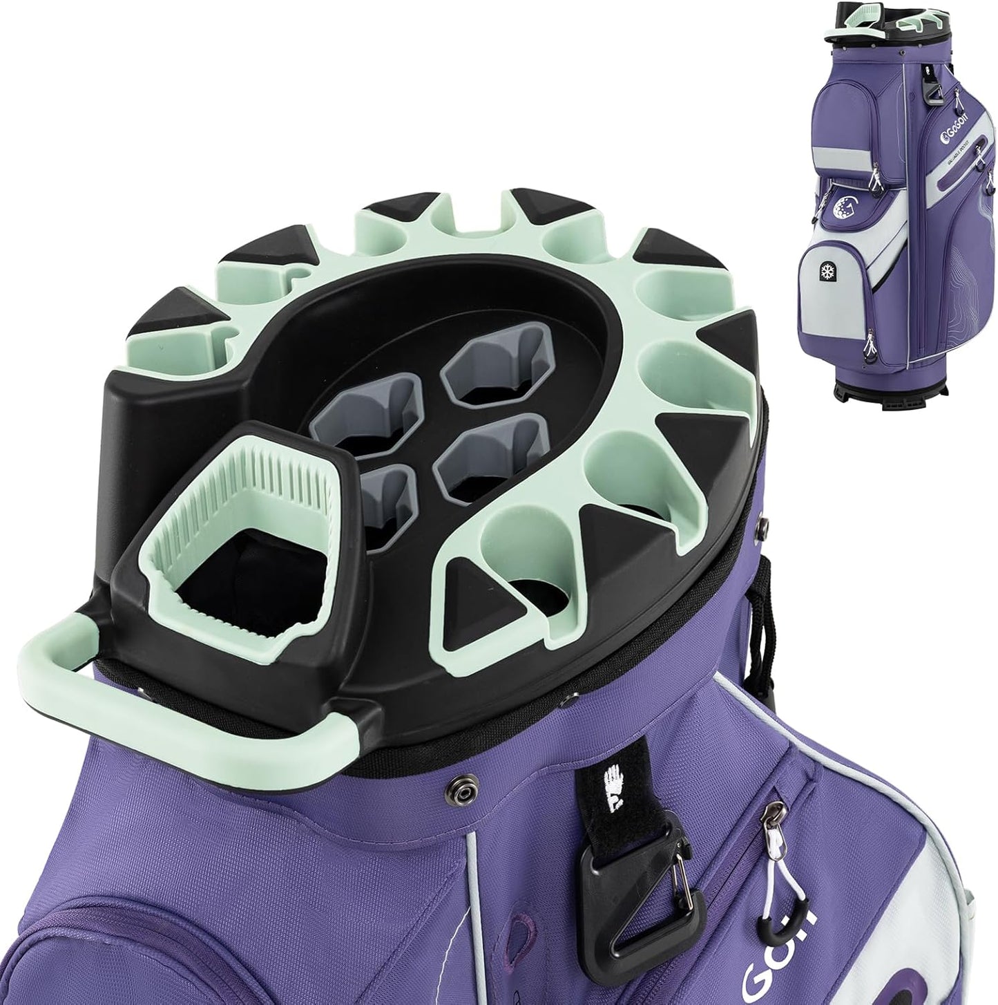 Sac de golf Tangkula léger avec 11 poches
