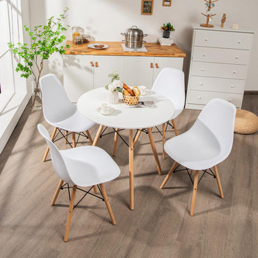 5-Piece Dining Table Set for 4 - Tangkula