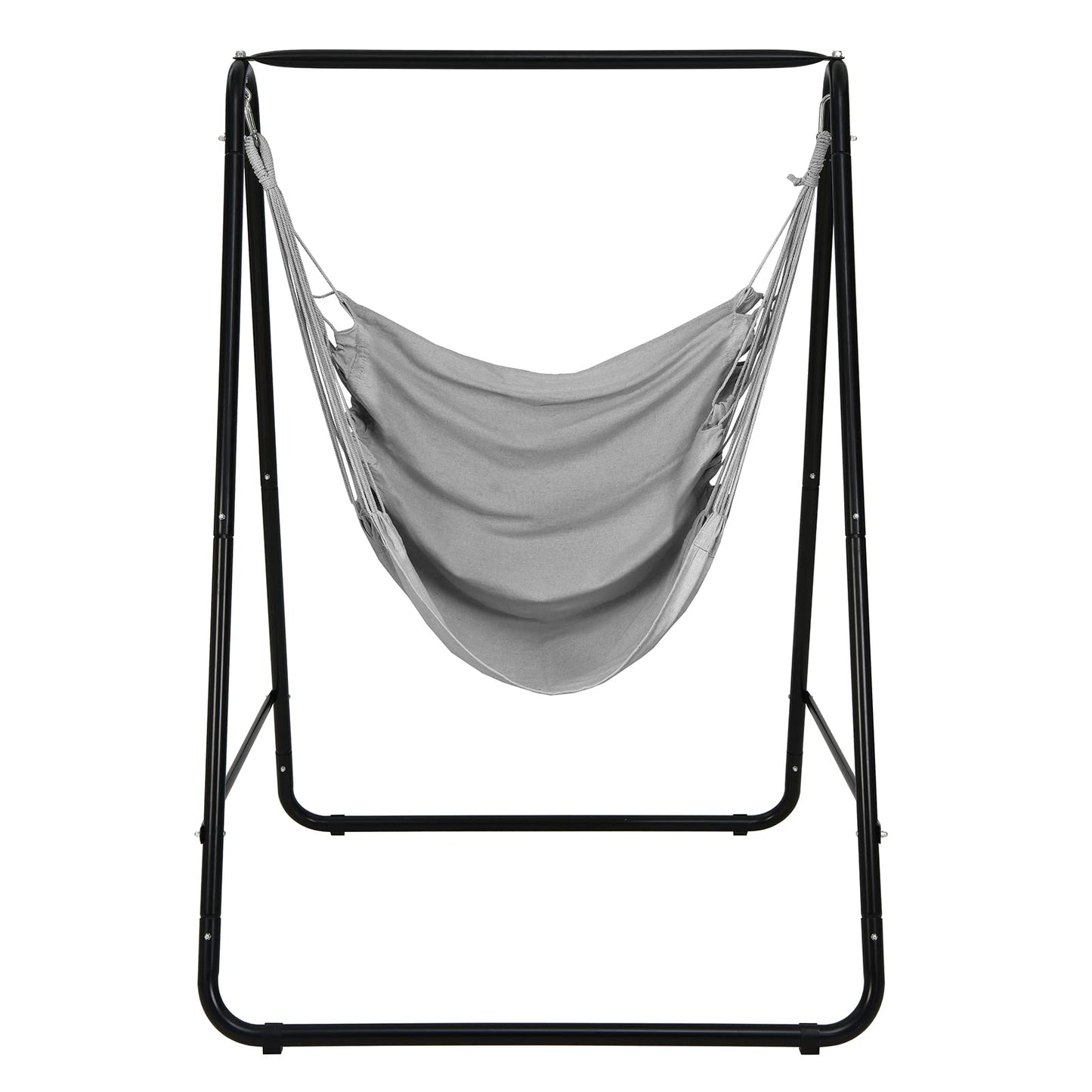 Tangkula Hammock with Stand Included, Freestanding Hammock Chair