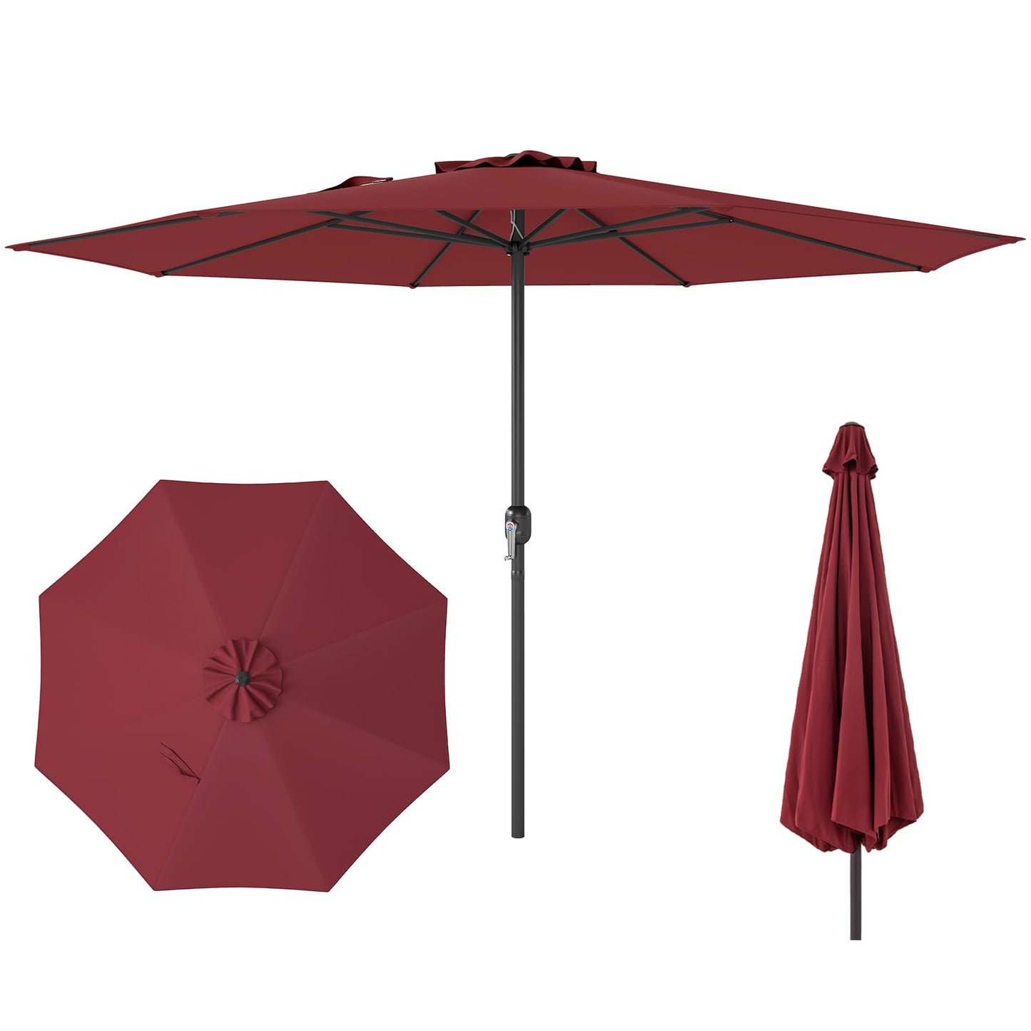 Tangkula Patio Umbrella for Garden Backyard Pool