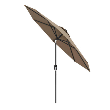 Tangkula 9FT Patio Umbrella with Push Button Tilt