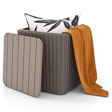 Tangkula 11.5 Gallon Water-proof Deck Box