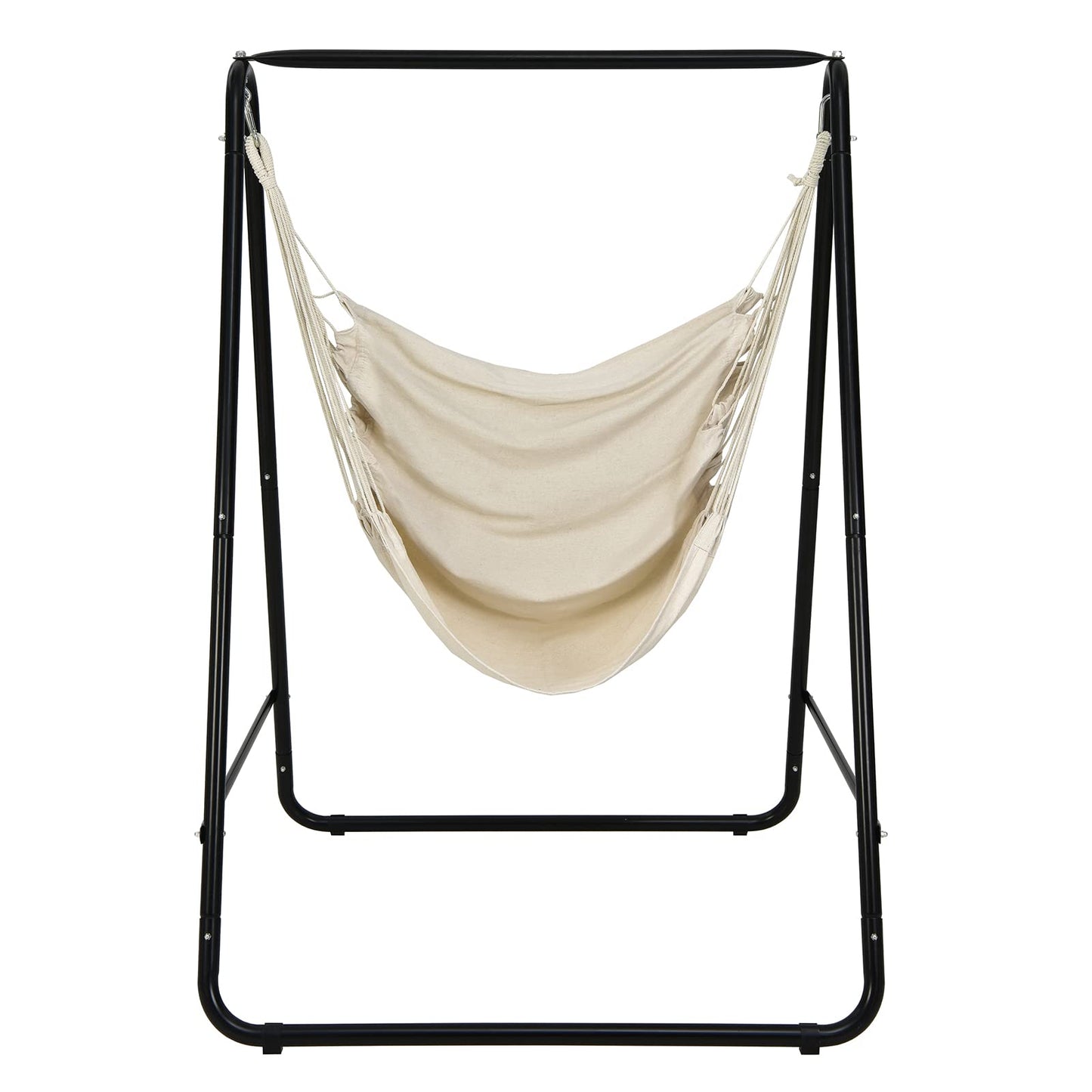 Tangkula Hammock with Stand Included, Freestanding Hammock Chair