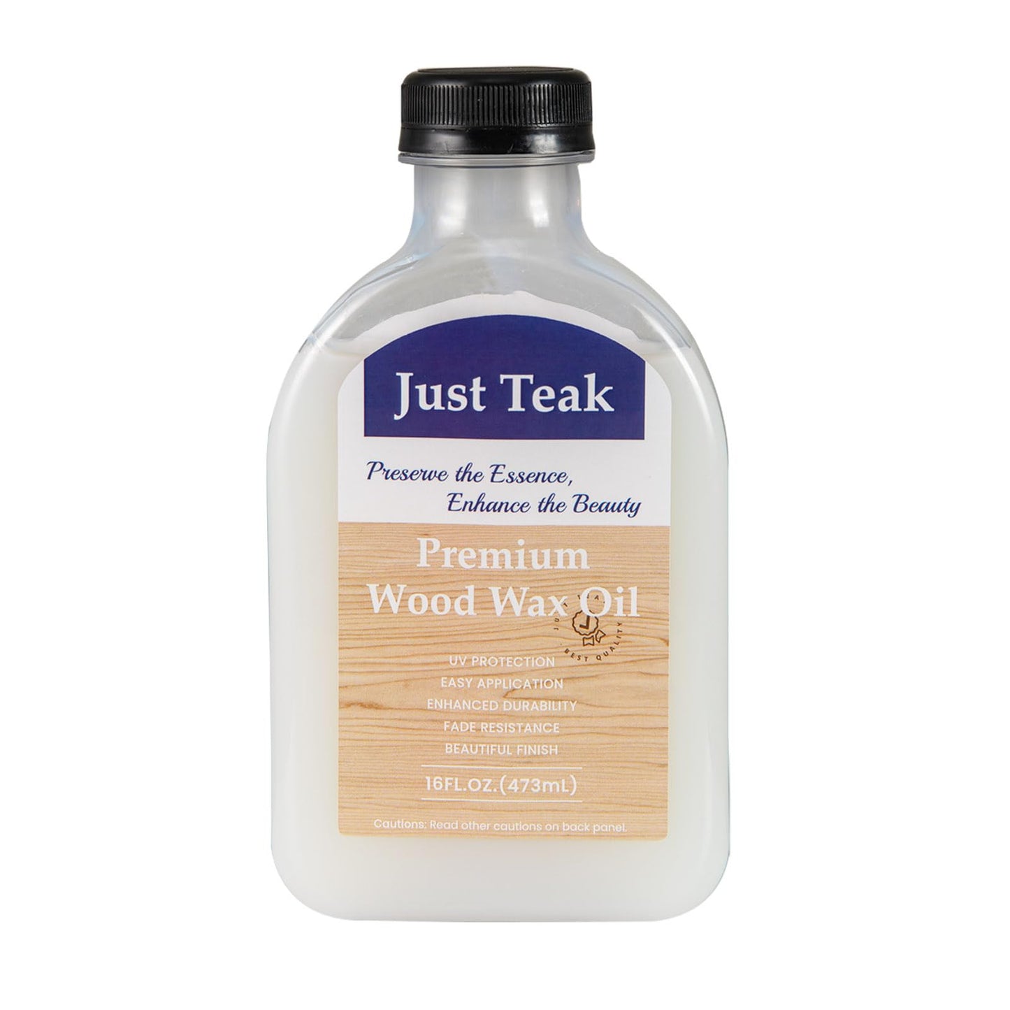 Tangkula Wood Wax Oil Set Teak Oil Cleaner and Brightener for Outdoor & Indoor Furniture