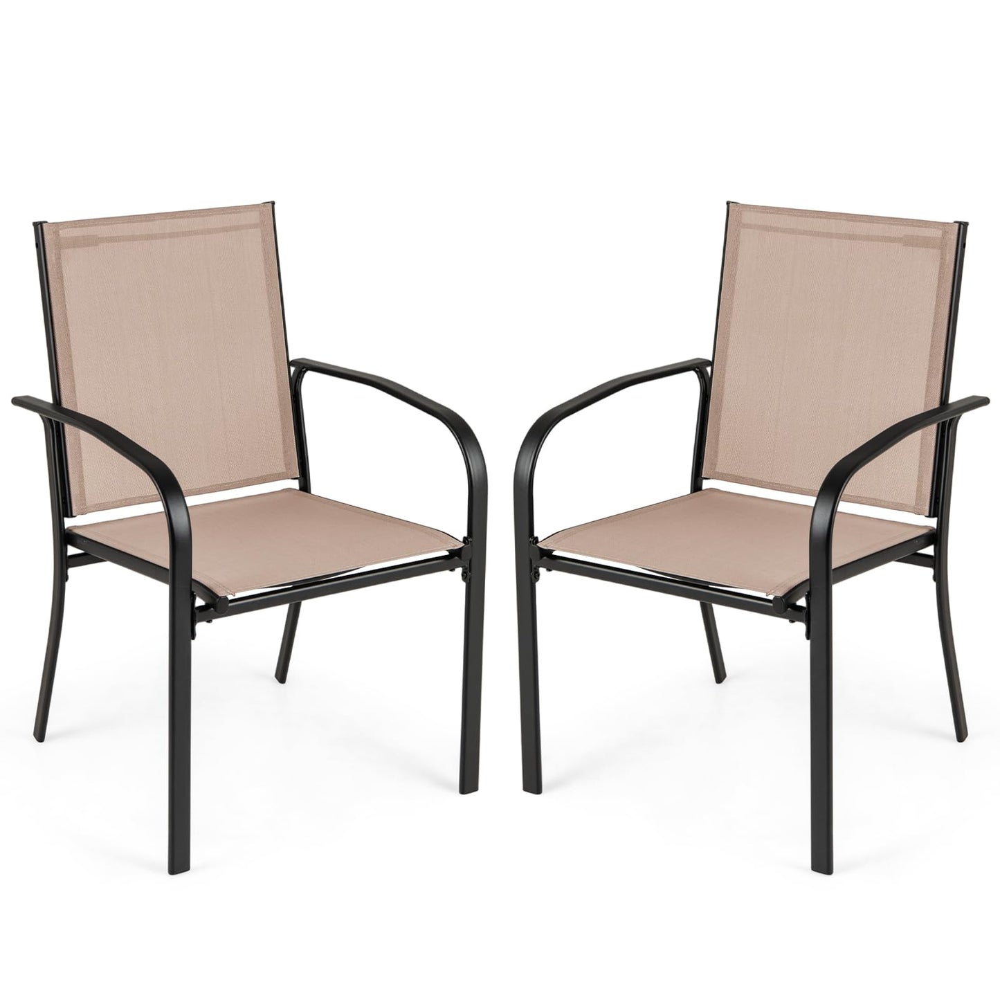 Tangkula Outdoor Dining Chairs Set