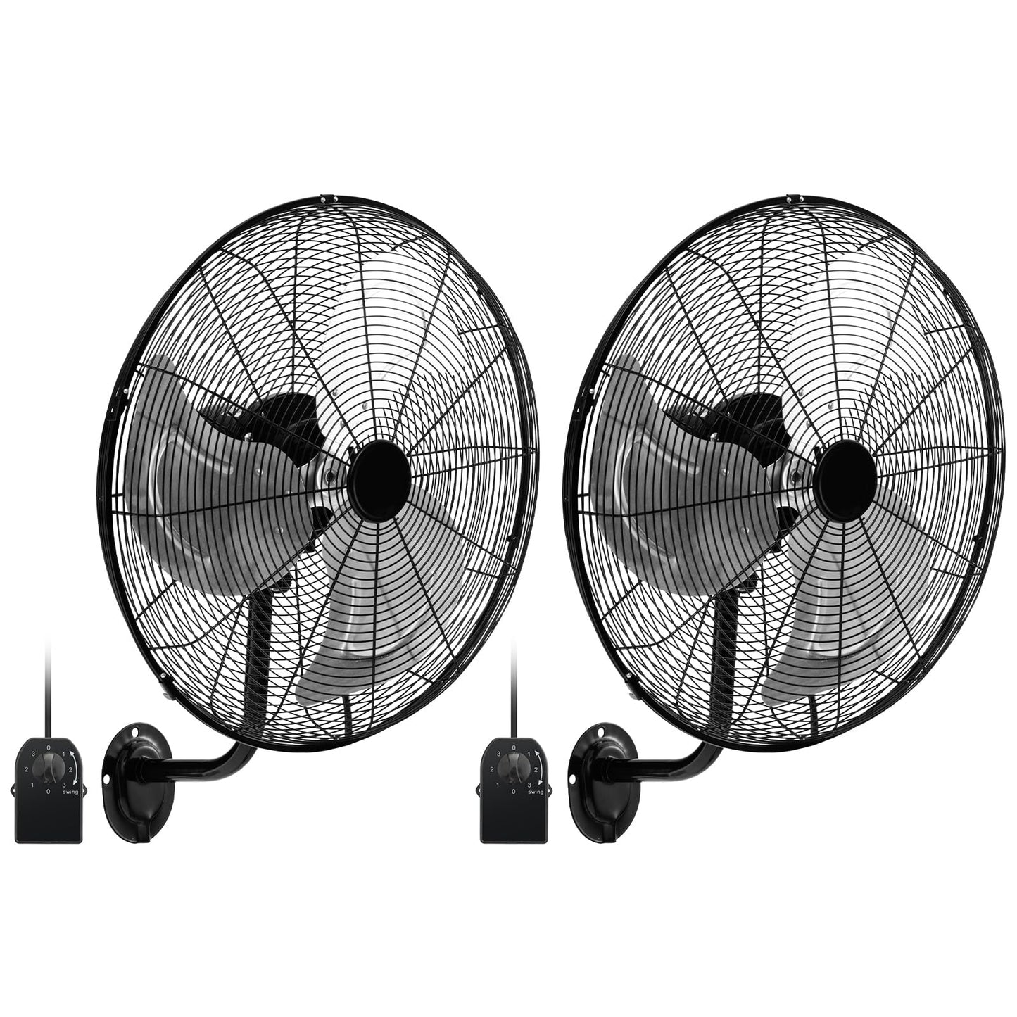 Tangkula 21 Inch Wall Mount Fan w/ Aluminum Fan Blades