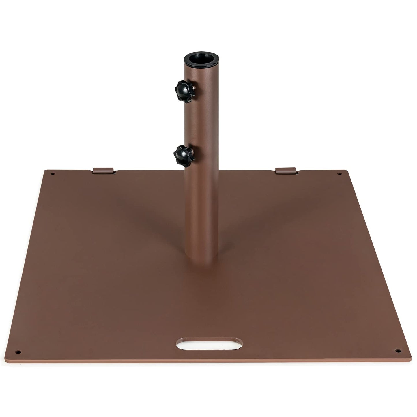 50 LBS Patio Umbrella Stand, Fits for 1.6 - 1.9 Umbrella Pole (Bronze)