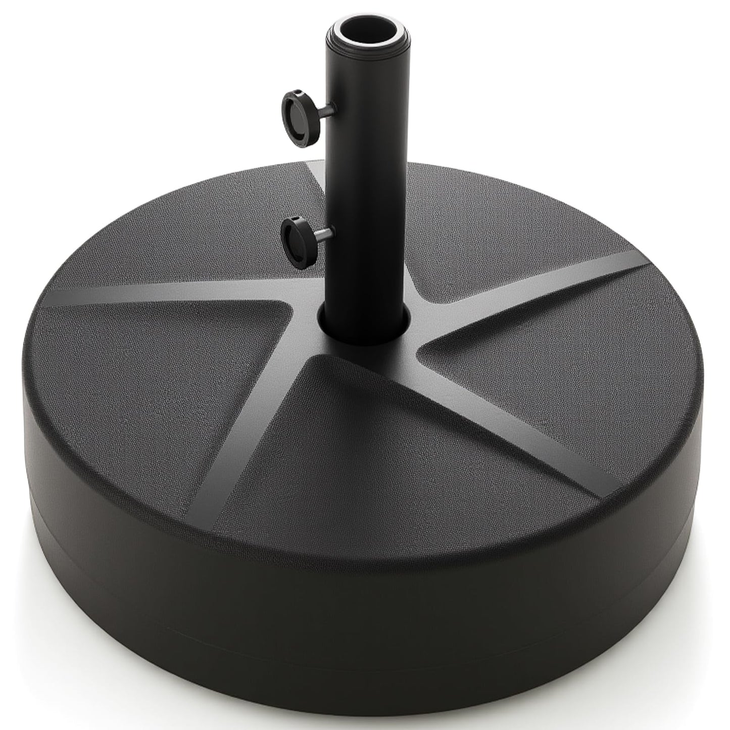 Tangkula Patio Umbrella Base 88LBS Capacity Water & Sand Fillable Market Table Umbrella Stand