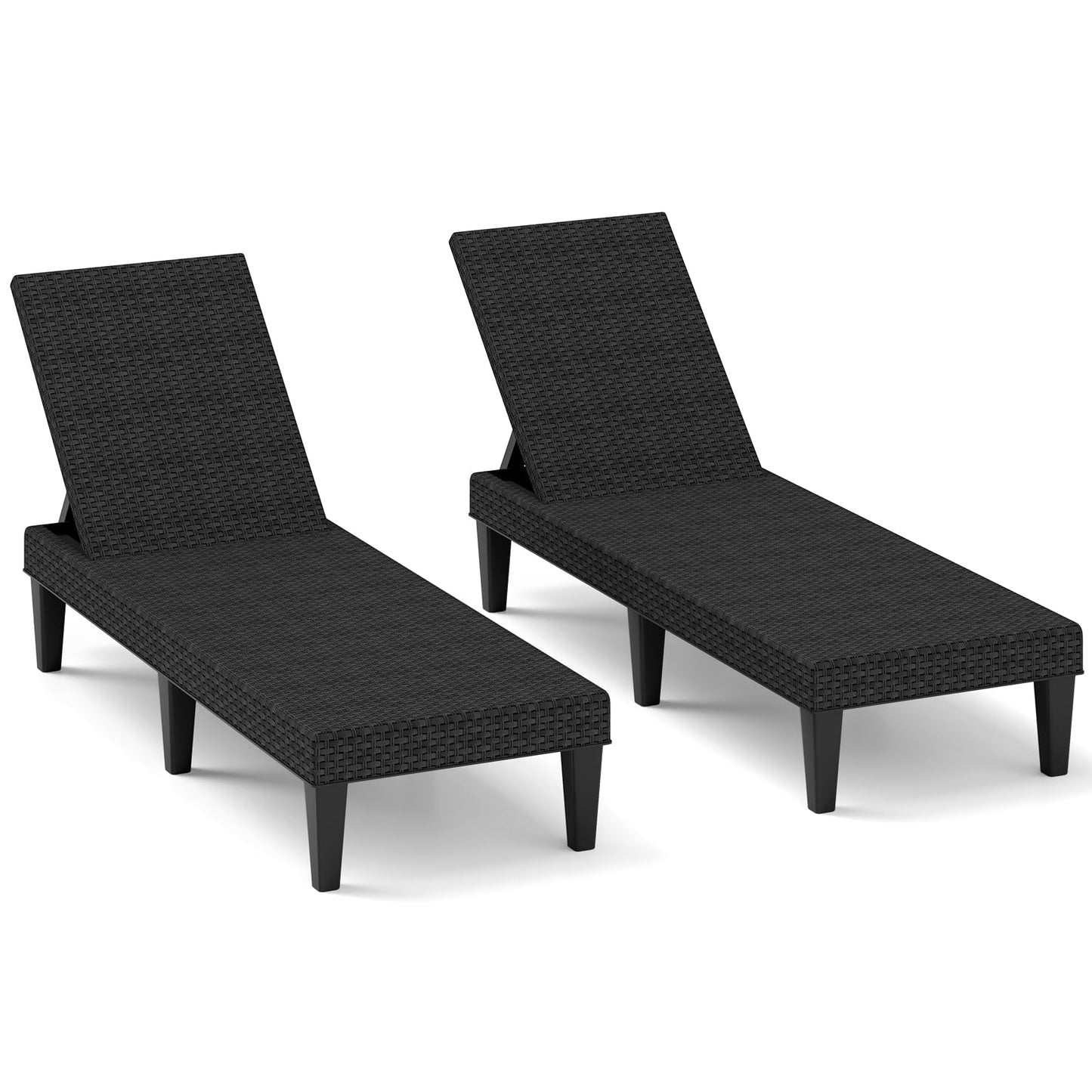 Tangkula Outdoor Chaise Lounger Chair(1/2)
