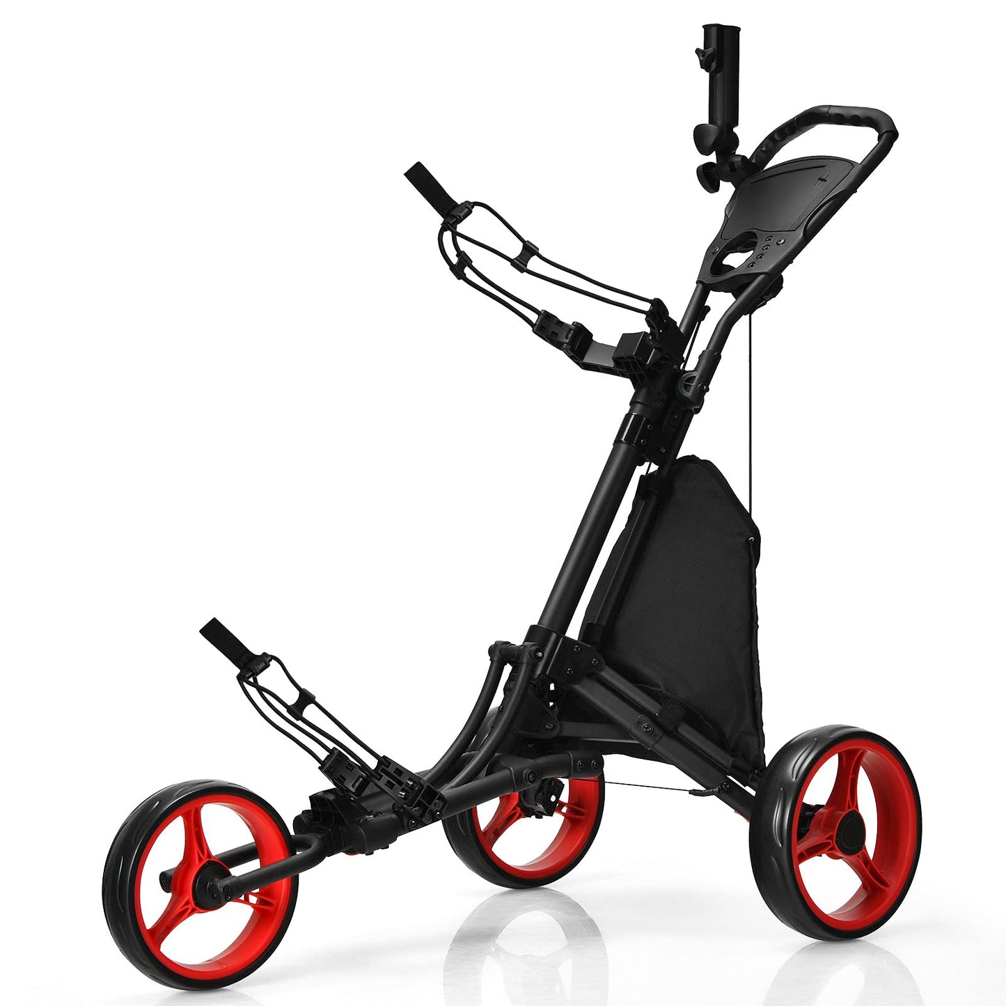 Golf Push Pull Cart - Tangkula