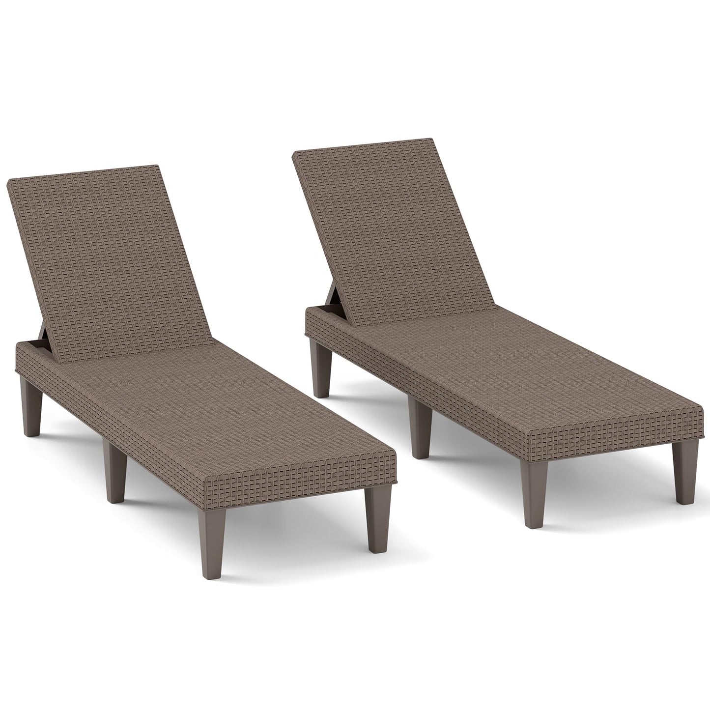Tangkula Outdoor Chaise Lounger Chair(1/2)