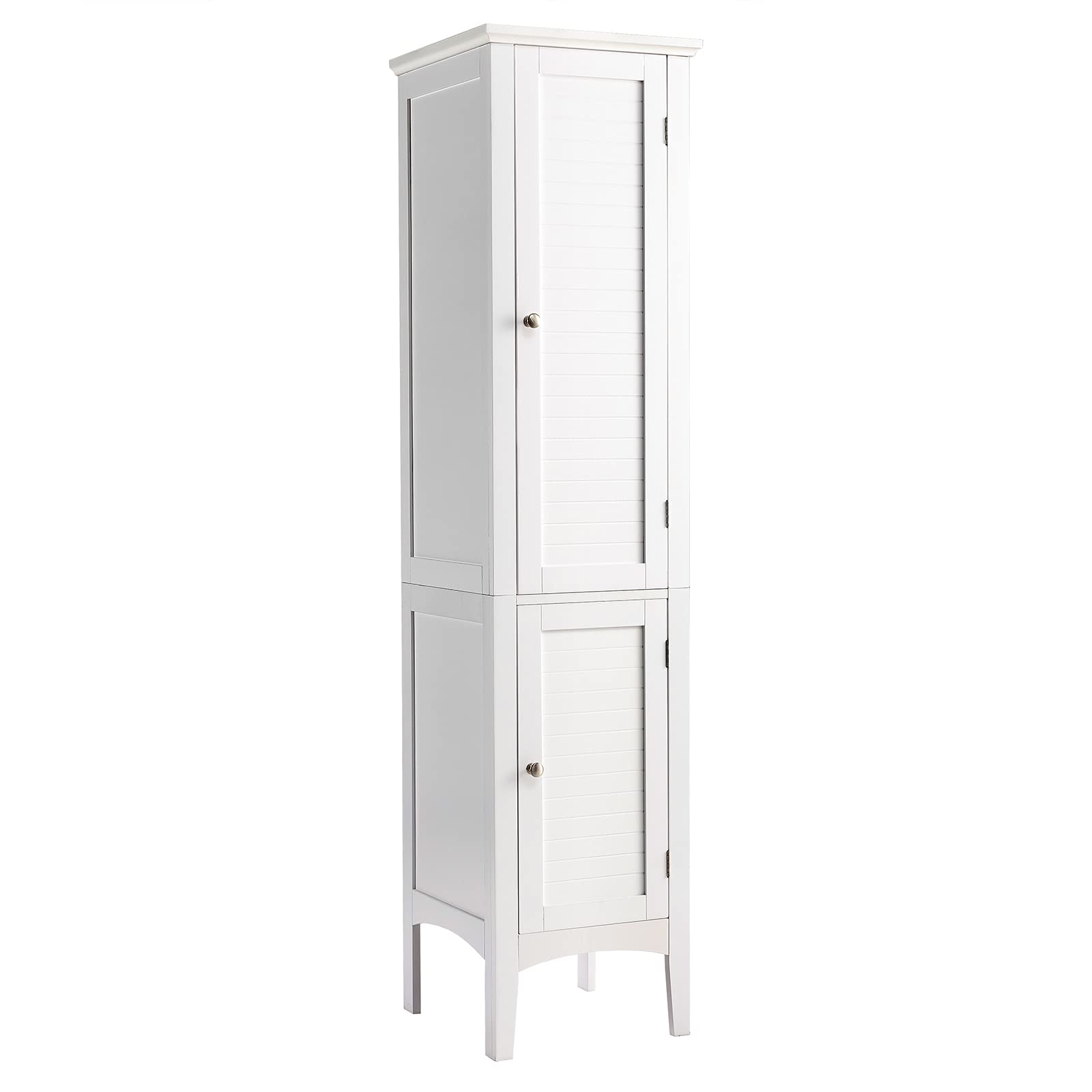 Tangkula Tall Bathroom Storage Cabinet for Bathroom Living Room Kitchen