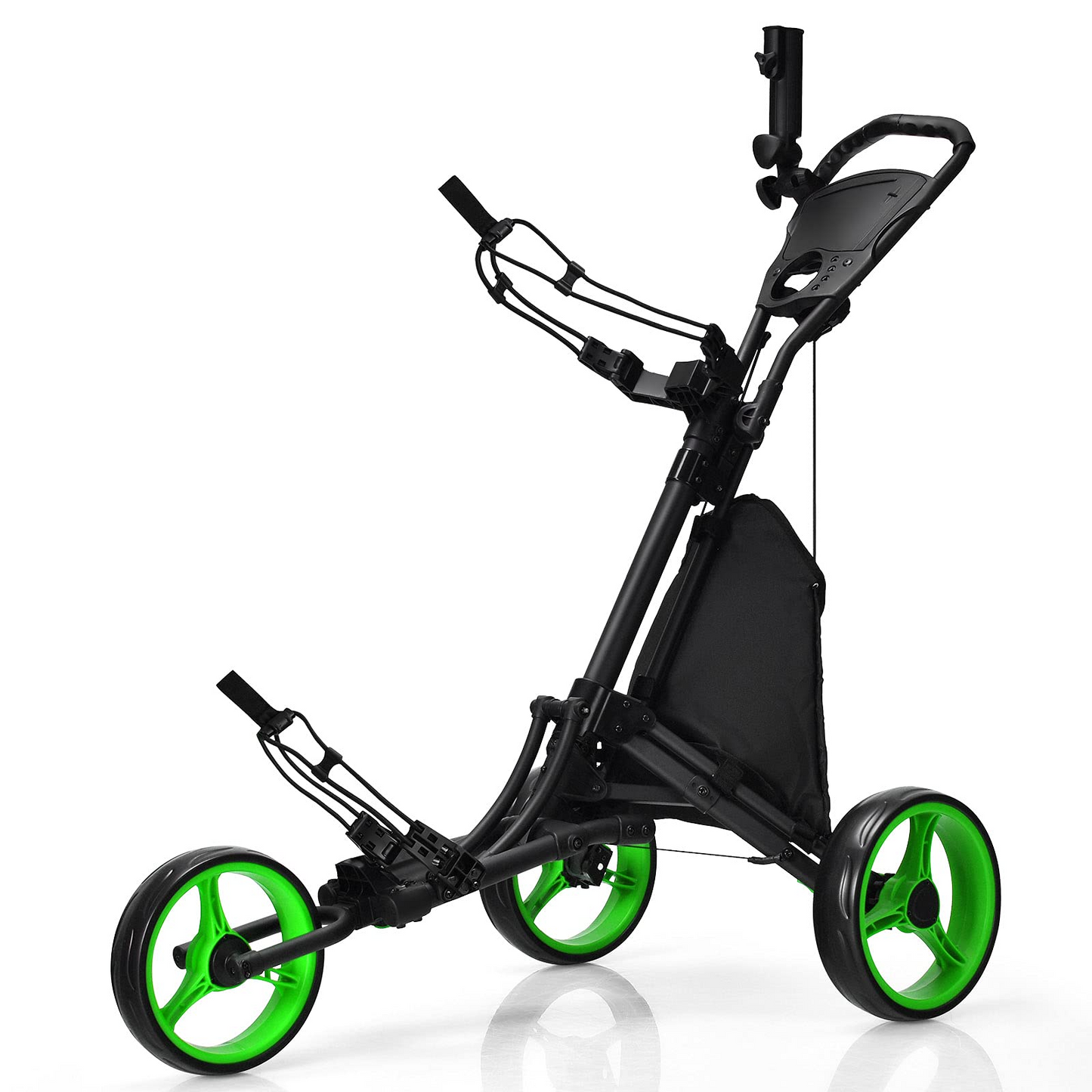 Golf Push Pull Cart - Tangkula