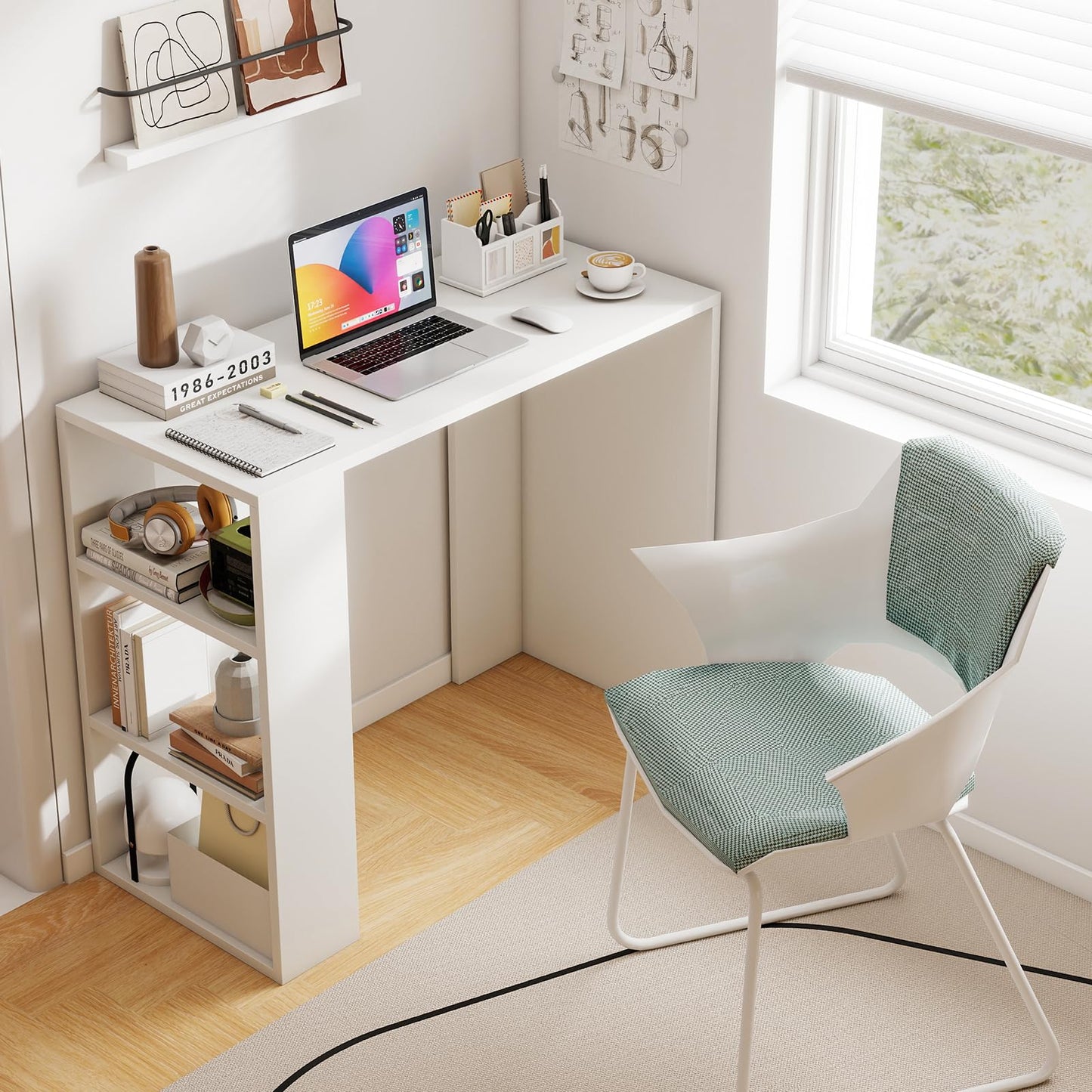 Tangkula Small Computer Desk(36 Inch)