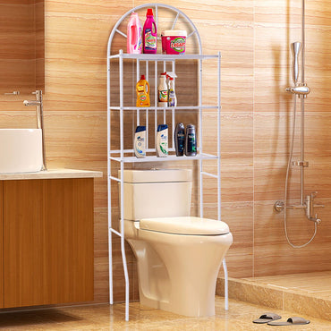 Tangkula 3 Tier Toilet Shelf Bathroom Space