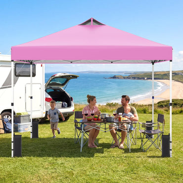Tangkula 10 x10 Ft Pop Up Canopy with Center Lock