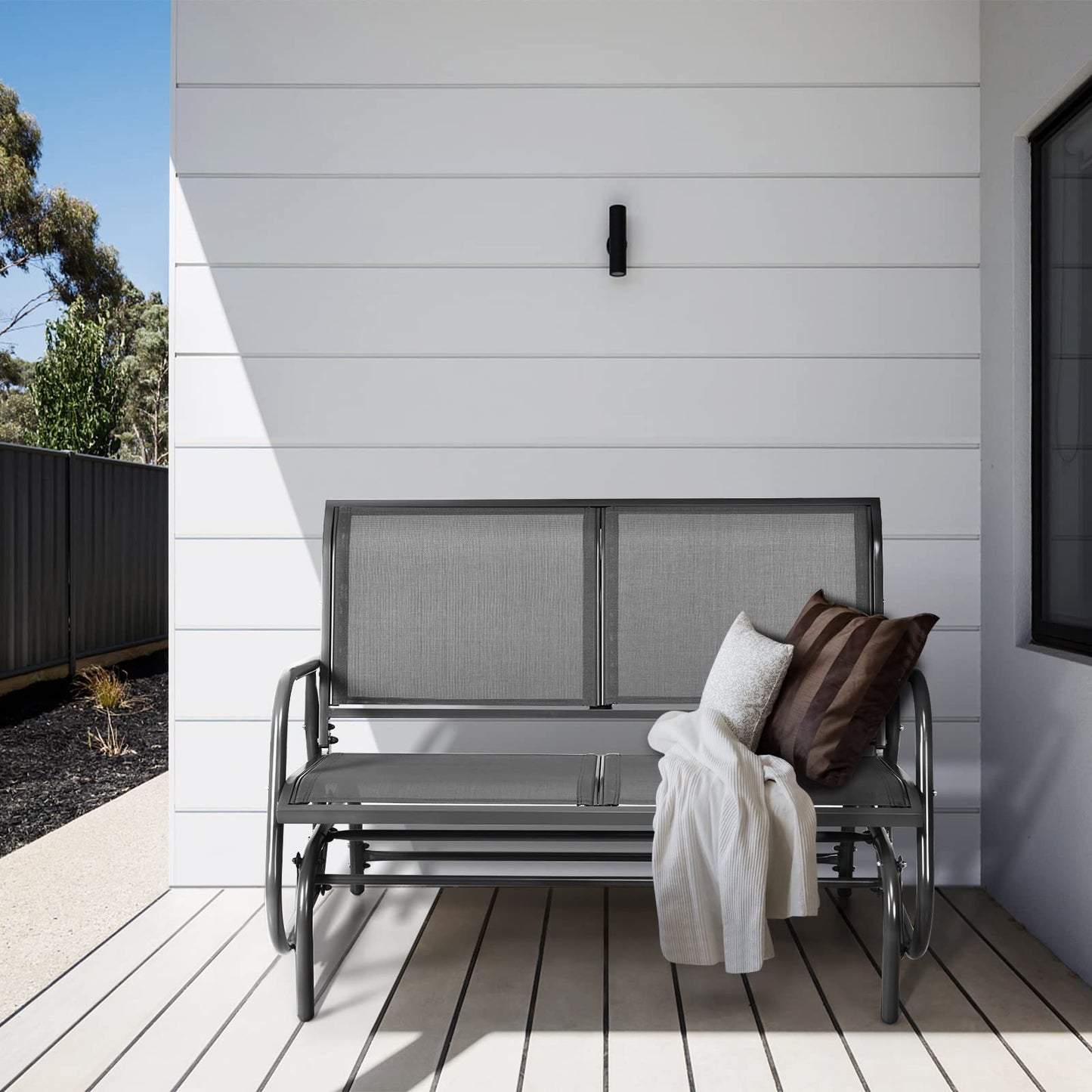 2-Person Patio Glider - Tangkula