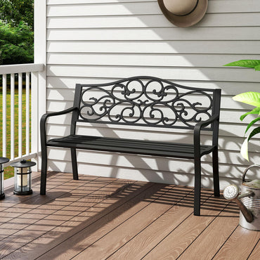 Tangkula 50 Inches Outdoor Garden Bench