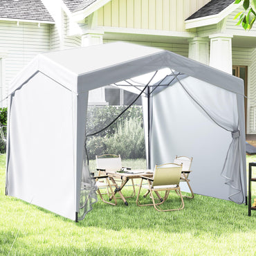 Tangkula 10x10Ft Pop up Canopy with Sidewalls