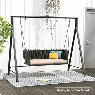 Tangkula Metal Swing Frame Porch Swing Stand