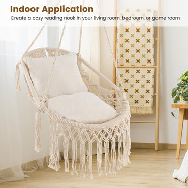 Tangkula Hanging Hammock Chair