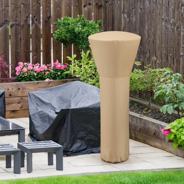 Tangkula Patio Heater Cover with Zipper and Storage Bag