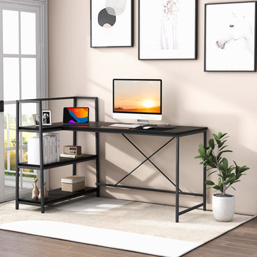 Tangkula Reversible L-Shaped Computer Desk
