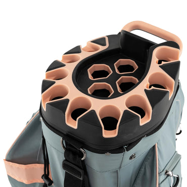 Tangkula Golf Cart Bag 14 Way Molded Lock Top Club Bag with Full-Length Dividers