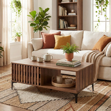 Tangkula 47” Mid Century Coffee Table