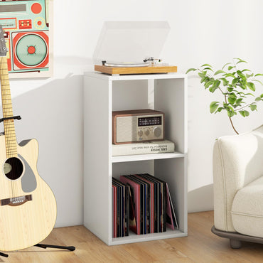 Tangkula 2-Cube Bookcase, 3-Tier Bookshelf with Open Compartments