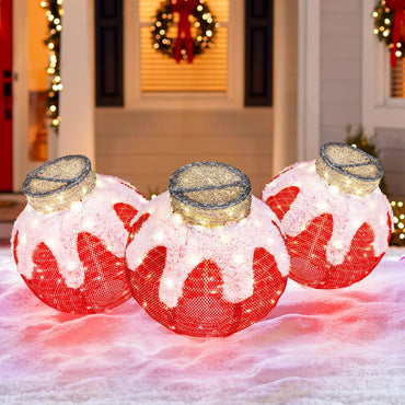 Lanterne de Noël lumineuse Tangkula