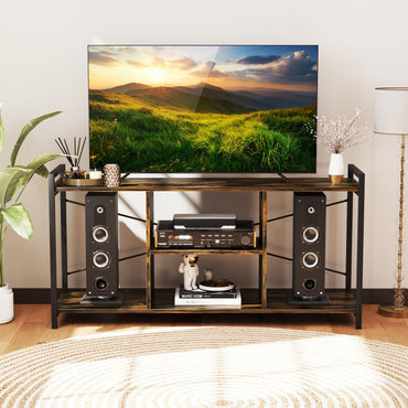 Meuble TV Tangkula pour téléviseurs 55"