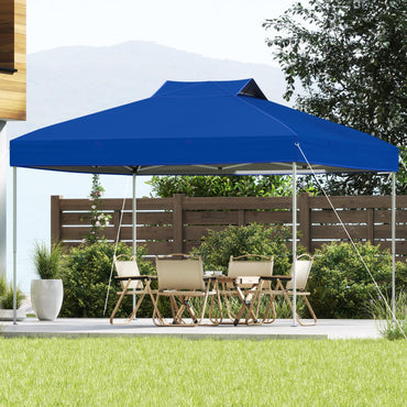 Tangkula 10x10 FT Pop Up Canopy 2-Tier Outdoor Tent with Vented Top