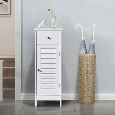 Tangkula Bathroom Floor Storage Cabinet