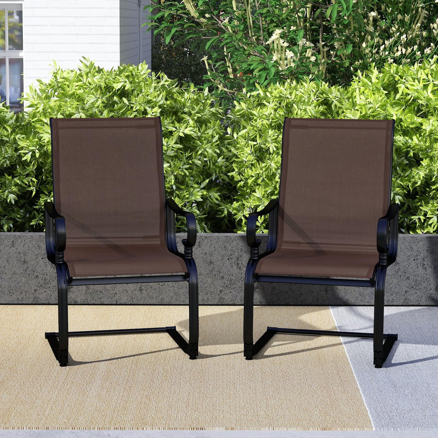 Tangkula Set of 2/4 Patio Chairs