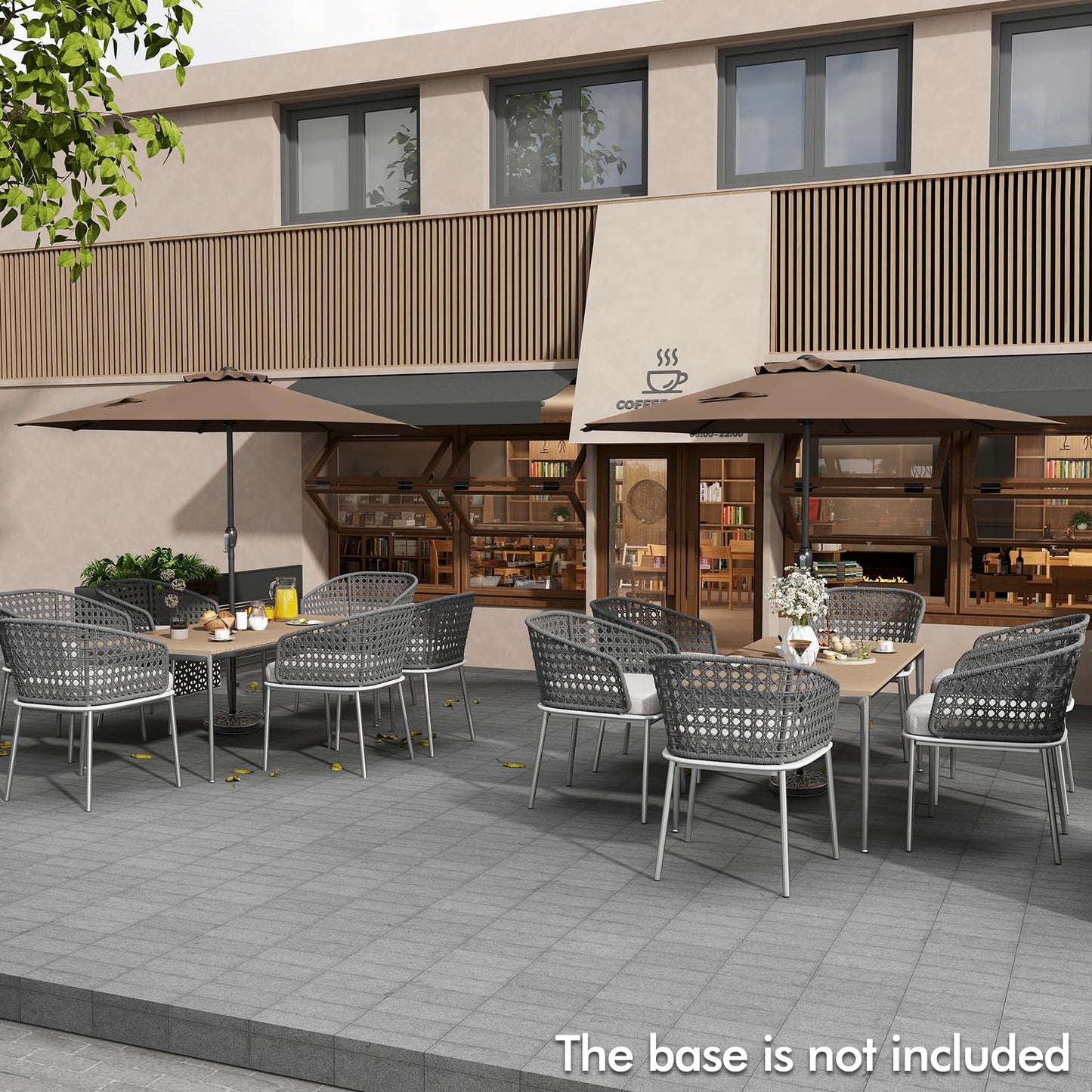 Tangkula 8.5 FT Outdoor Patio Umbrella