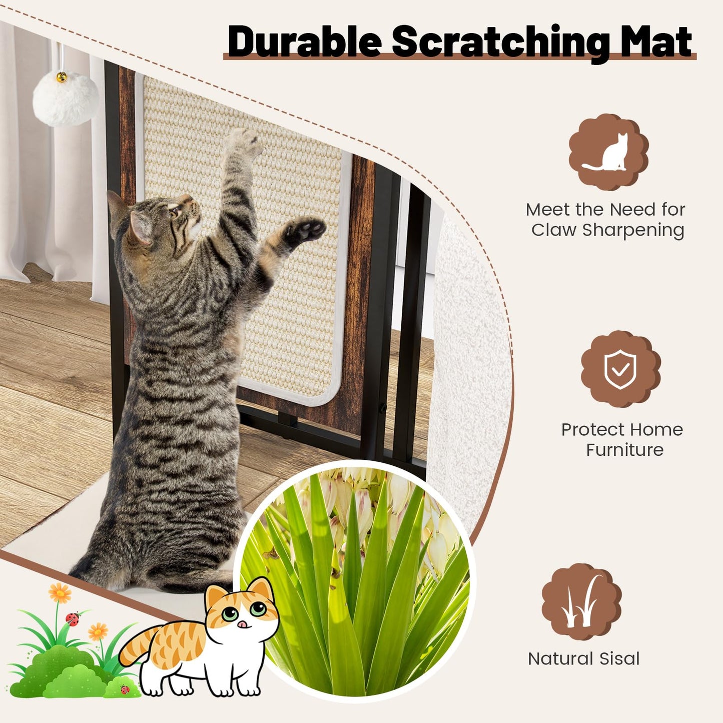 Tangkula Cat Tree and End Table