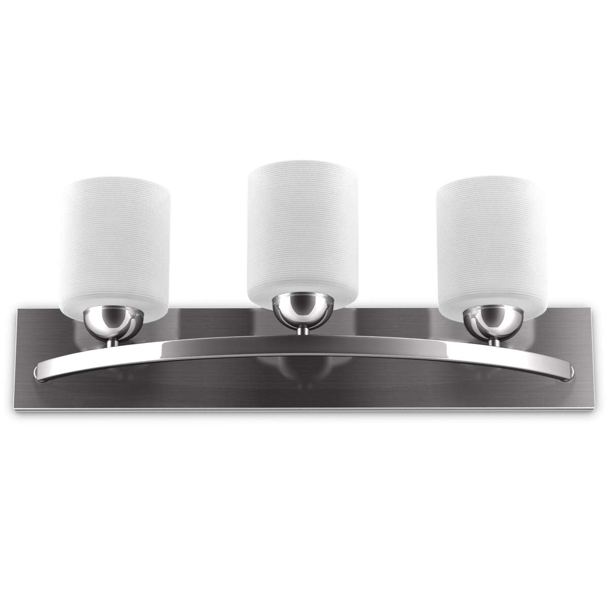 Tangkula Bathroom Vanity Lamp Shade Lamp Cover for Glass Wall Sconce Pendant Lamp