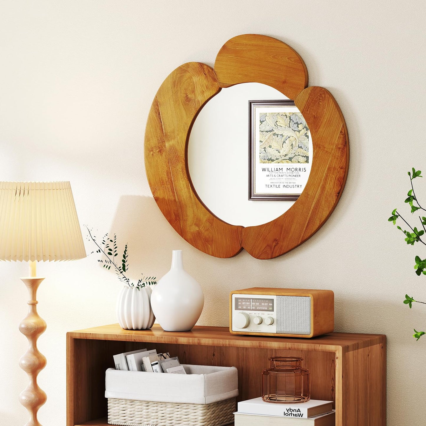Tangkula Irregular Wall Mirror(29 Inch)