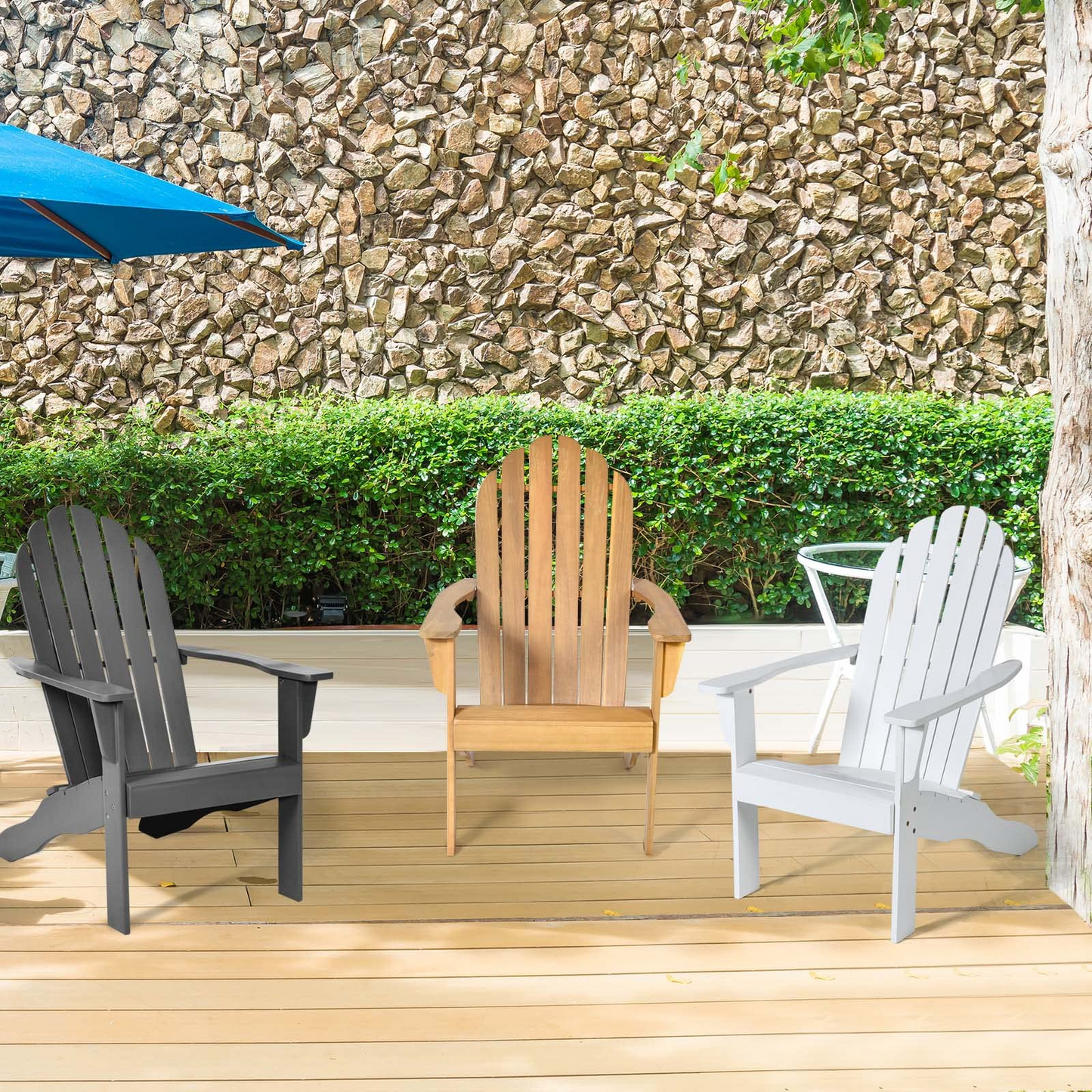 Adirondack Chair, for Patio Deck Lawn Backyard, Garden Adirondack Furniture