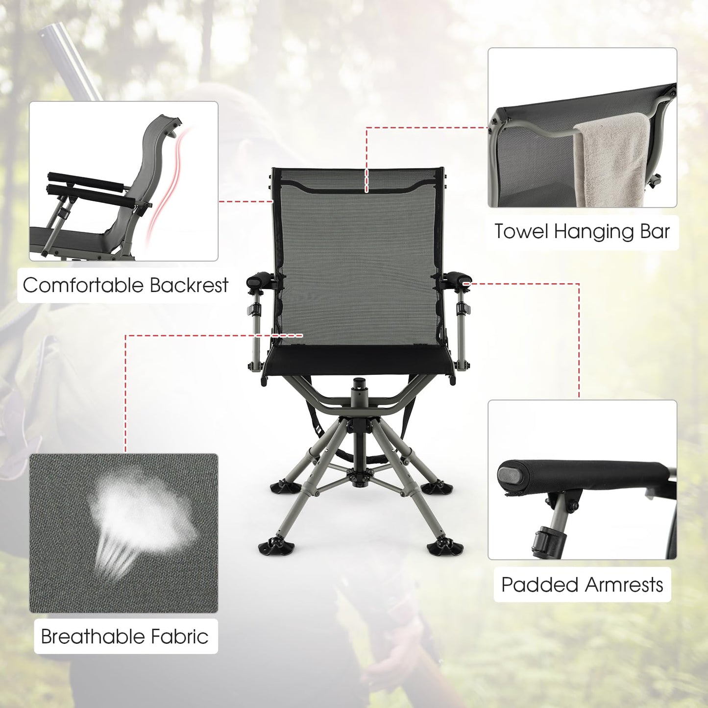 Tangkula Hunting Chair