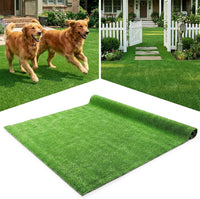 Tangkula Realistic Artificial Turf Rug with 0.3" Pile Height