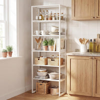 Tangkula 3-Tier Countertop Storage Hutch with Open Shelves (1/2)