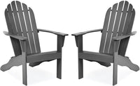 Adirondack Chair,  for Patio Deck Lawn Backyard, Garden Adirondack Furniture