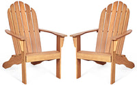 Adirondack Chair,  for Patio Deck Lawn Backyard, Garden Adirondack Furniture