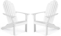 Adirondack Chair,  for Patio Deck Lawn Backyard, Garden Adirondack Furniture