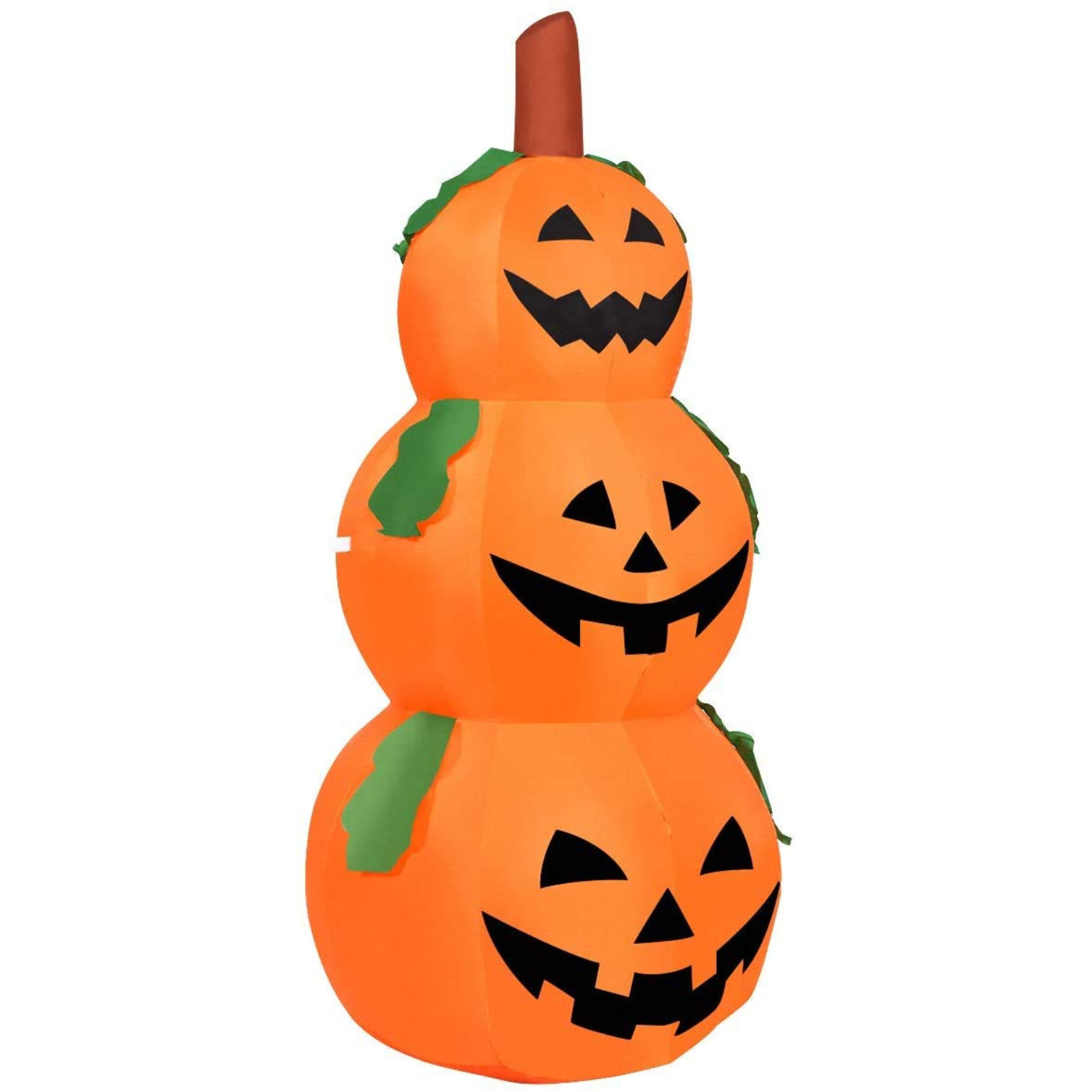 Tangkula 5.2 Ft Halloween Inflatable 3 Pumpkin Stack