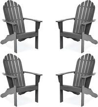 Adirondack Chair,  for Patio Deck Lawn Backyard, Garden Adirondack Furniture