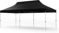 Tangkula 10x20 Ft Pop Up Canopy, Instant Setup Canopy Tent with 12 Stakes & 6 Ropes